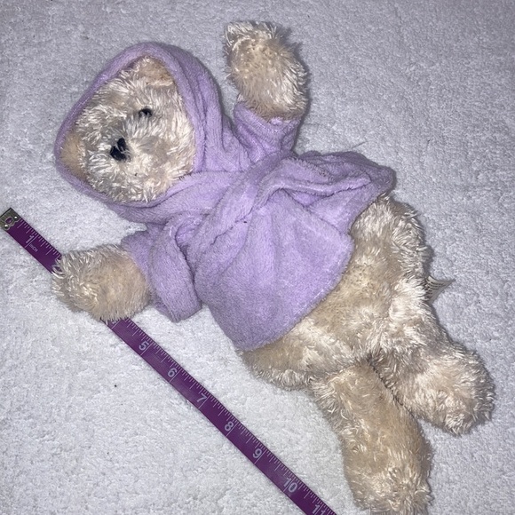 Teddy Bear Plush Healthy Remedies Lavender Relief Bear Robe 12” Avon - Picture 2 of 3